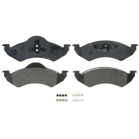 Wagner Brakes Semi-Met Disc Pad Set, Zx820 ZX820